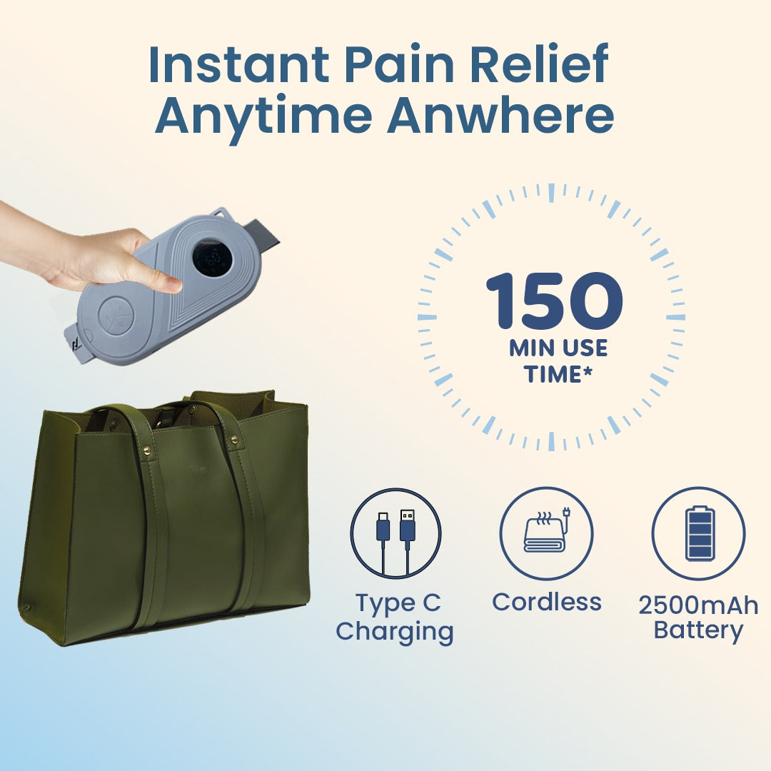 NexLev Cordless Electric Heating Pad| CM-01