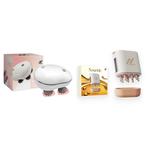 Wellness Duo: Electric Oil Applicator & Full-Body Massager