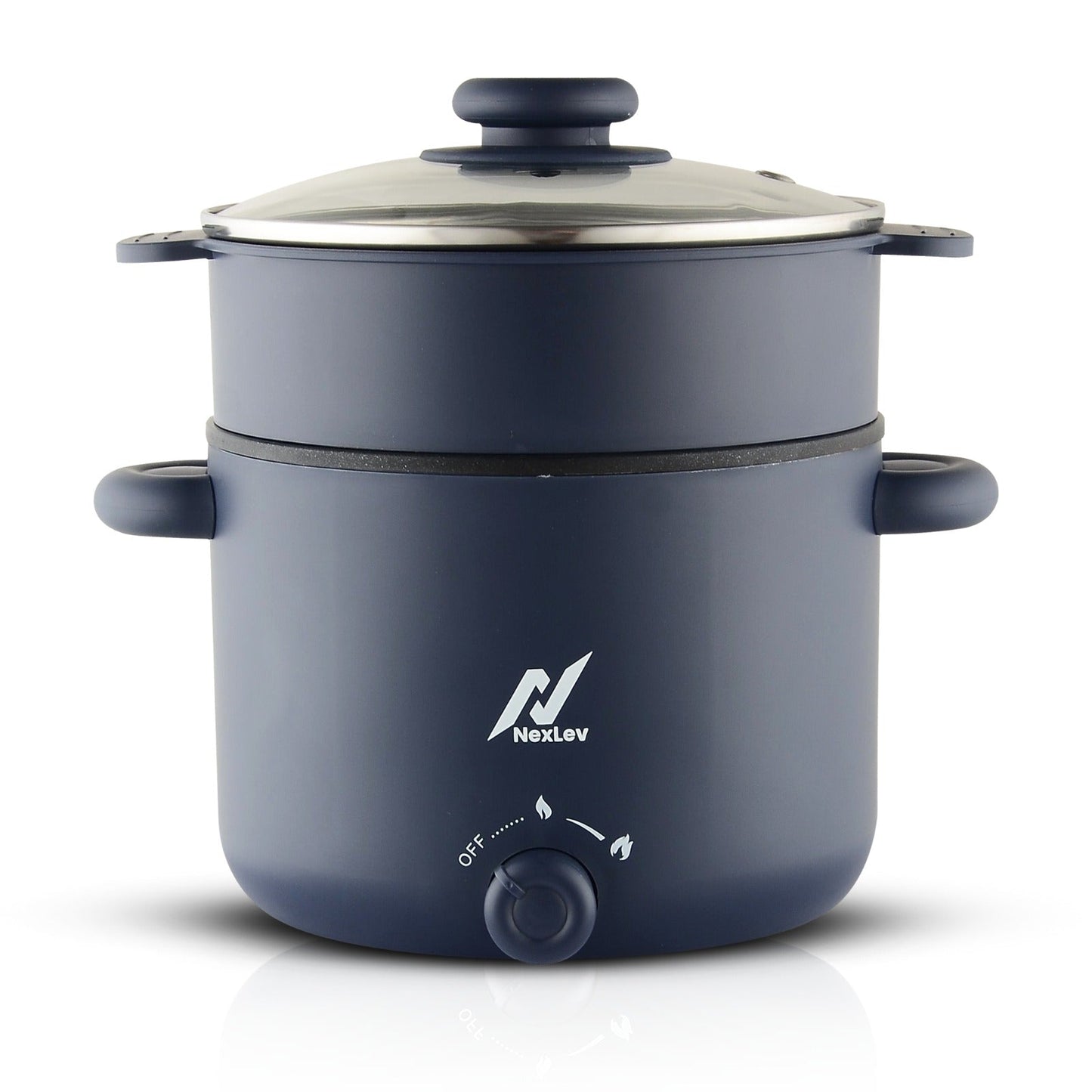 Nexlev Multipurpose Electric Food Kettle KE-02|1.5 L Non-Stick Pot | 600W|