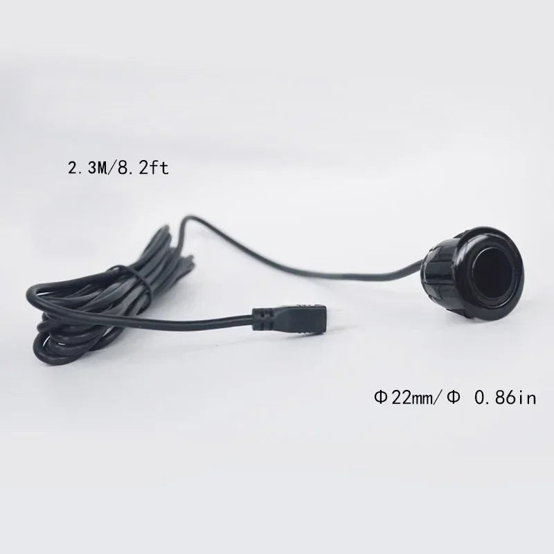 4PCS 22mm Ultrasonic Parking Sensors Reverse Backup Radar System Choose From Red, Black, White, Silver, Gray, Gold, and More!