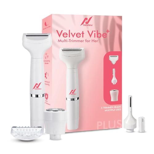 Velvet Vibe PLUS Multi-Trimmer for Body, Bikini, Face, Eyebrows, Upperlips |  T-02