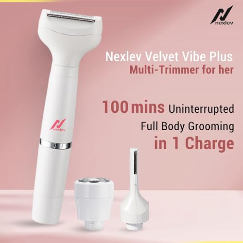 Velvet Vibe PLUS Multi-Trimmer for Body, Bikini, Face, Eyebrows, Upperlips |  T-02