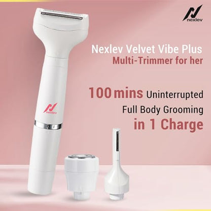 Velvet Vibe PLUS Multi-Trimmer for Body, Bikini, Face, Eyebrows, Upperlips |  T-02