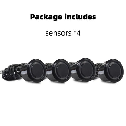 4PCS 22mm Ultrasonic Parking Sensors Reverse Backup Radar System Choose From Red, Black, White, Silver, Gray, Gold, and More!