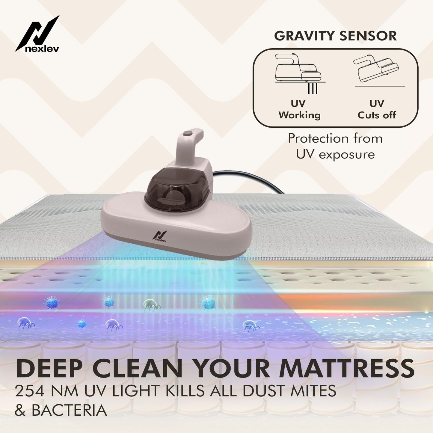 Dust Mite UV Bed/Sofa Vacuum | MR-01