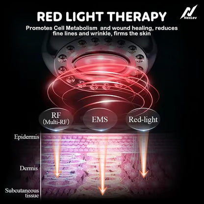 Nexlev Facial Device | Red & Blue Light Therapy LE-01