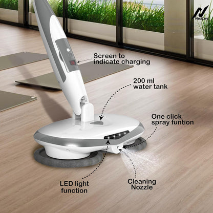 Nexlev Cordless Electric Spin Mop Swipe+| 180RPM Power Motor SPM-01