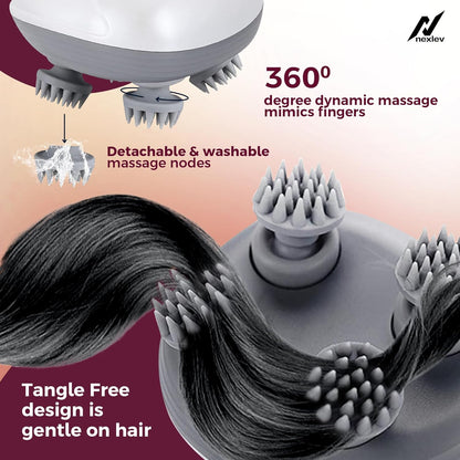 Nexlev Electric Head Massager | Relieve Stress & Pain HM-01 -